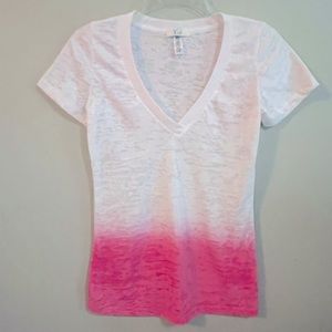 Women V-neck Tee
